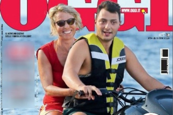 Maria De Filippi e suo figlio Gabriele