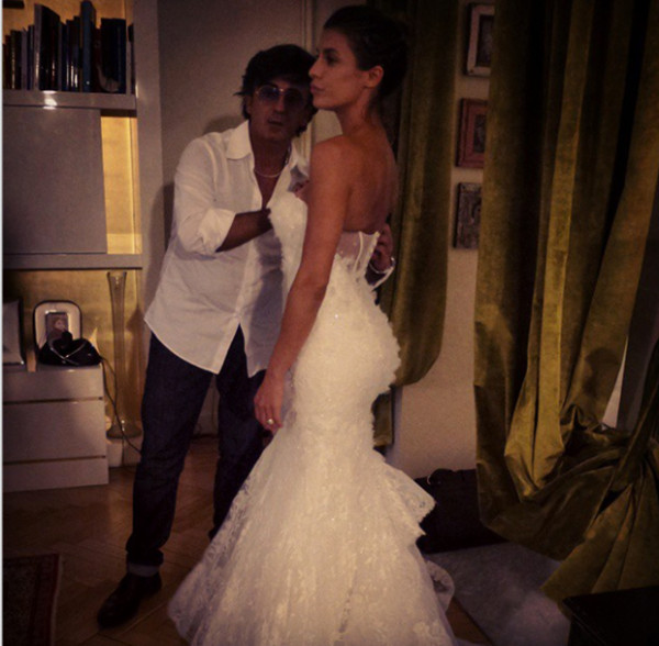 Elisabetta Canalis mette all’asta il vestito da sposa