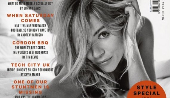 Sienna Miller nuda e sexy su Esquire UK: "ho una vita fantastica!"